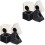 2Sets ABS En Kubusvormige Microfoon Logo Vlaggen Stations 6