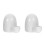 2Pcs White Pet Automatic Feeder for Small Cats Rabbits Hamsters 5