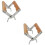 2Pcs Professional Beekeeping Frame Grip Holder Durable Stainless Steel 6