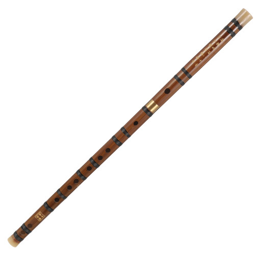 4St Traditionele Chinese Bamboefluit Beginners Instrument Bruin Glad