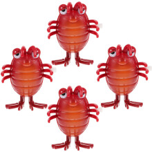 16Pcs Brown Clockwork Insect Toys Halloween Party Fun Gift Set