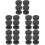 20Pcs Adjustable Black Bed Headboard Stoppers for Wall Noise Reduction 6