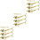 12St Gouden Metaal Chopstick Rest Figuren 6