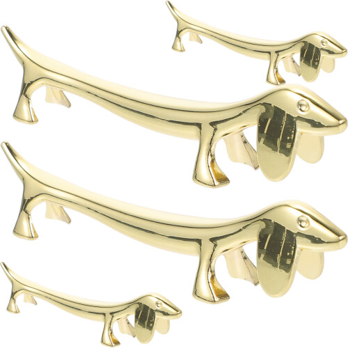 12St Gouden Metaal Chopstick Rest Figuren 2