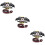 3Sets Kattenriem Set Met Bat Halloween Stijl Multi 9
