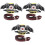 3Sets Kattenriem Set Met Bat Halloween Stijl Multi 5