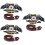3Sets Kattenriem Set Met Bat Halloween Stijl Multi 7