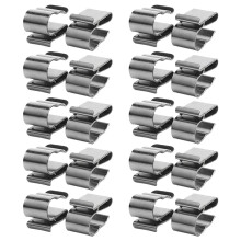 60St Rvs Solar Draadklemmen Voor Zonnepanelen Kabelbeheer Frame Clips