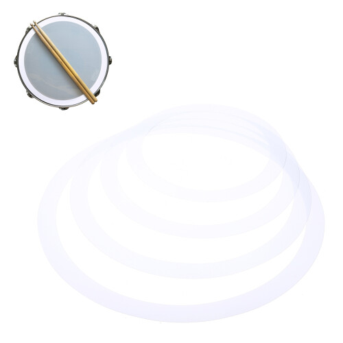 12St Witte Dempers Voor Drum Mute Rings Snaredrum Onderdeel 2