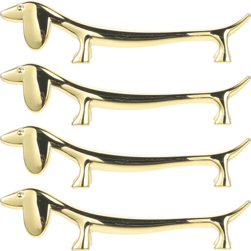 12St Gouden Metaal Chopstick Rest Figuren 1