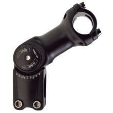 2St Zwarte Aluminium Stuurverhoger Stem Extender Comfortabel