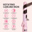 Automatic Rotating Curling Iron with Fast Heating, Adjustable Ceramic Barrel, LED Display, 1.1 Inch Pink Gradient for Long Lasting Curls 3