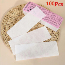 (As show, 108-100pcs) 20PCS/50PCS/100PCS Professional Hair Removal Waxing Strips Non-woven Fabric Waxing Papers Depilatory Tool For Leg Hairs Removal