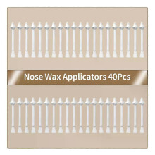 (As show, 117-Sticks 40P) 10/40PCS Nose Wax Sticks Nose Wax Applicators For Painless Nose Hair Removal Tool Wax Accessories Beeswax Safe