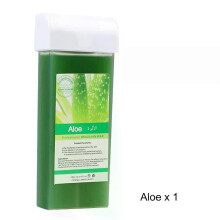 (As show, 072-Lavender) Aloe Rose Roll on Wax Wax Roller Refill Painless Hair Removal Wax Cartridge Depilatory Wax Warmer For Bikini Body Hair Removal