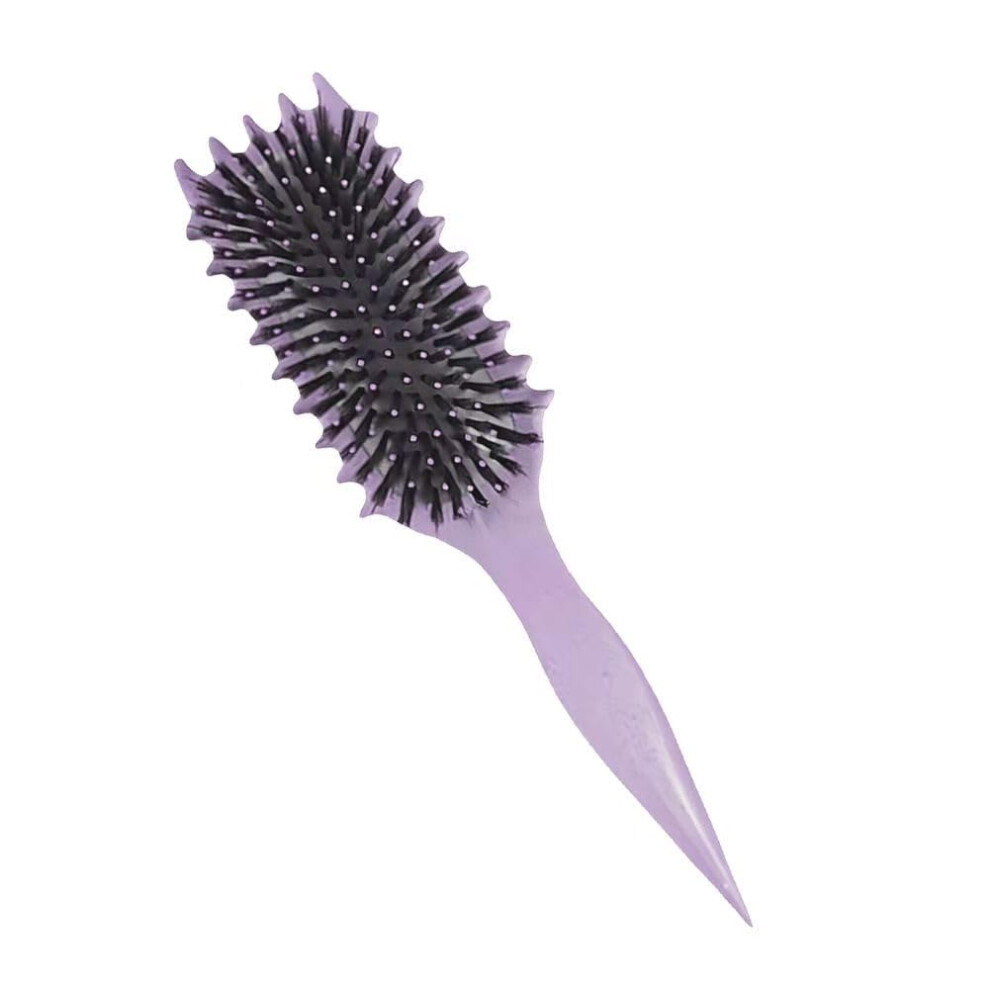 Unisex Hair Styling Comb For Gentle Detangling And Curl Defining, Wide Tooth Brush For Wet And Dry Hair