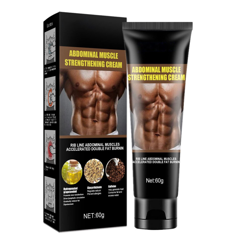 Fat Burning Cream for Tummy and Waist Slimming, Anti Cellulite, Fast Absorption, Skin Firming