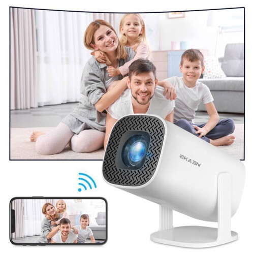Mini Video Projector Support 4K 1080P Android 8GB Wifi LCD Φορητός προβολέας HD Ρυθμιζόμενη γωνία Κι