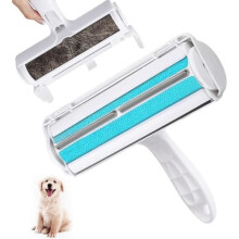 Spazzola per rimuovere i peli di animali domestici riutilizzabile, rimuove i peli di cani/gatti da vestiti/divano/auto/letto/moquette