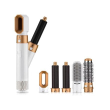 Styler per capelli Air Styler 5 in 1, asciugacapelli multistyler, spazzola per asciugacapelli con 5 accessori, per asciugatura, spazzola per lo stylin