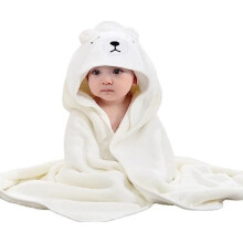 Babyhanddoek met capuchon Babybadhanddoek met capuchon Babybadcape Zachte babybadhanddoek met babywashandje
