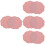 8Stk Wachssiegel Silikonpad Pink Hitzeschutz 8