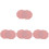 8Stk Wachssiegel Silikonpad Pink Hitzeschutz 4