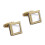2Paare Goldene Manschettenknöpfe Für , Elegant 8