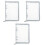 3Stk Langlebiger Zipper Binder Einband Wohnlich & Schmutzabweisend 3