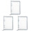 3Stk Langlebiger Zipper Binder Einband Wohnlich & Schmutzabweisend 2