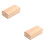 2Stk Luthier Leveling Sandblock Holz 15 Radius Gitarrenbau Tool 8