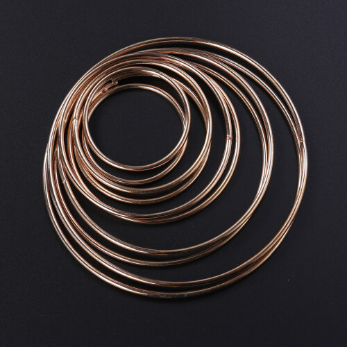 20 Metallring Makrameering Hoop Material 1