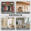 2Stk Multifunktionaler Kleiderbügel, Silber, Für Schrank 5