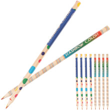 20Stk Holzfarben Stifte Set Ergonomisch Zeichenutensilien
