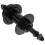 2Pièces Hub Compact Noir Matériel Durable Faible Friction 7