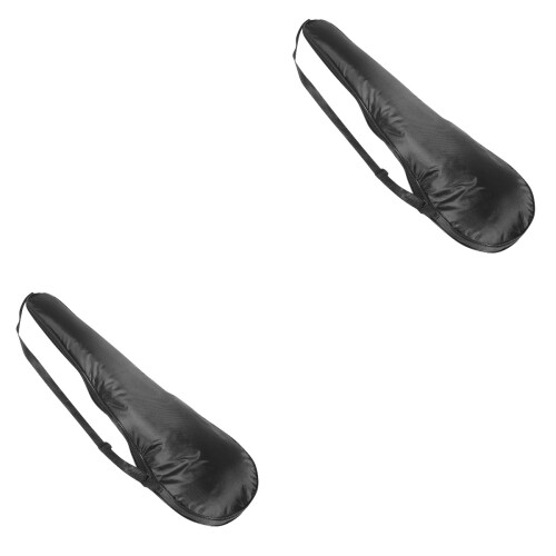 2Pièces Pochette Raquette Tennis Badminton Noir 2
