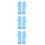 3Paires Longs Enfants Robe Fleurs 8