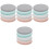 16Pcs Classic Water Absorbent Countertop Mats Assorted 5