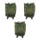 3Pièces Compression Légers Vert Pour Camping Trek 3
