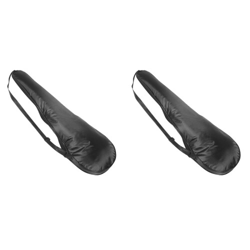 2Pièces Pochette Raquette Tennis Badminton Noir 1