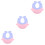 3Pcs Adjustable Infant Shampoo Cap Waterproof Baby Bath Visor 6