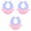 3Pcs Adjustable Infant Shampoo Cap Waterproof Baby Bath Visor 4