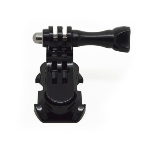 Support Caméra 360 Swivel Base En Aluminium Noir Pour Casque
