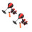2Ensembles Jeu De Boxe De Table En Couleurs Assorties Avec En PU 4