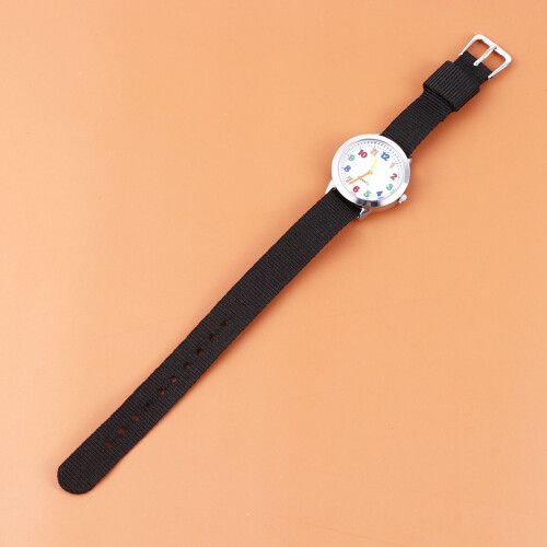 Animé, Bracelet Nylon Noir, Style 1