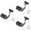 3St Kettingspanner Set Motorfiets Met Ijzeren En Plastic Behuizing 8