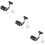 3St Kettingspanner Set Motorfiets Met Ijzeren En Plastic Behuizing 11