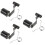 3St Kettingspanner Set Motorfiets Met Ijzeren En Plastic Behuizing 9