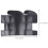 2Pièces Protection Trompette Cuir Noir Remplacement Pour Instruments 10