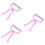 3Pièces Outil Épilation Rose Douceur Poils 7